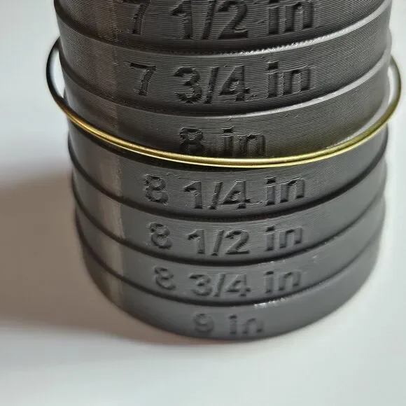 Gold Tone Angelica Palm Tree Charm Bangle Bracelet 8" - Picture 7 of 16